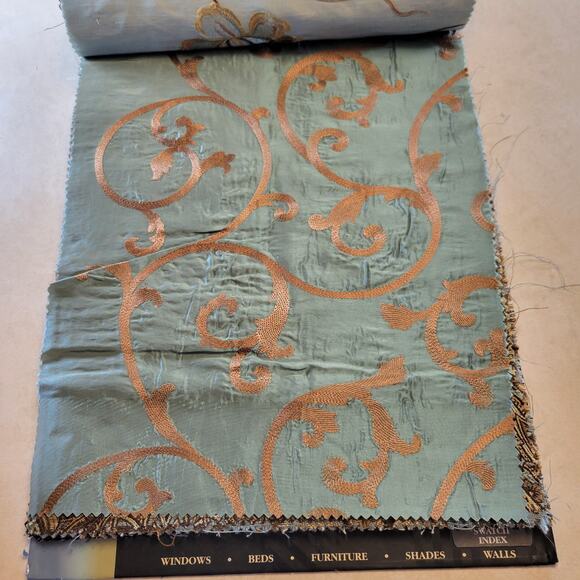 Fabric Sample Book Kasmir Fabric Prints Woven Solid by Color Quilting Blue Brown - Picture 11 of 16